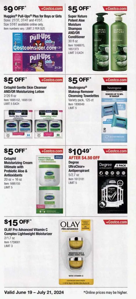 costco weekly deals 10