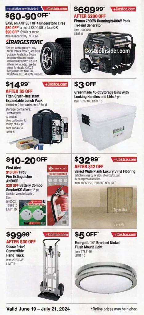 costco weekly deals 4