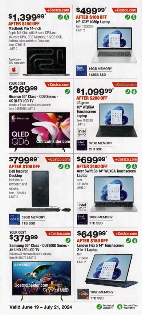 costco weekly deals 7