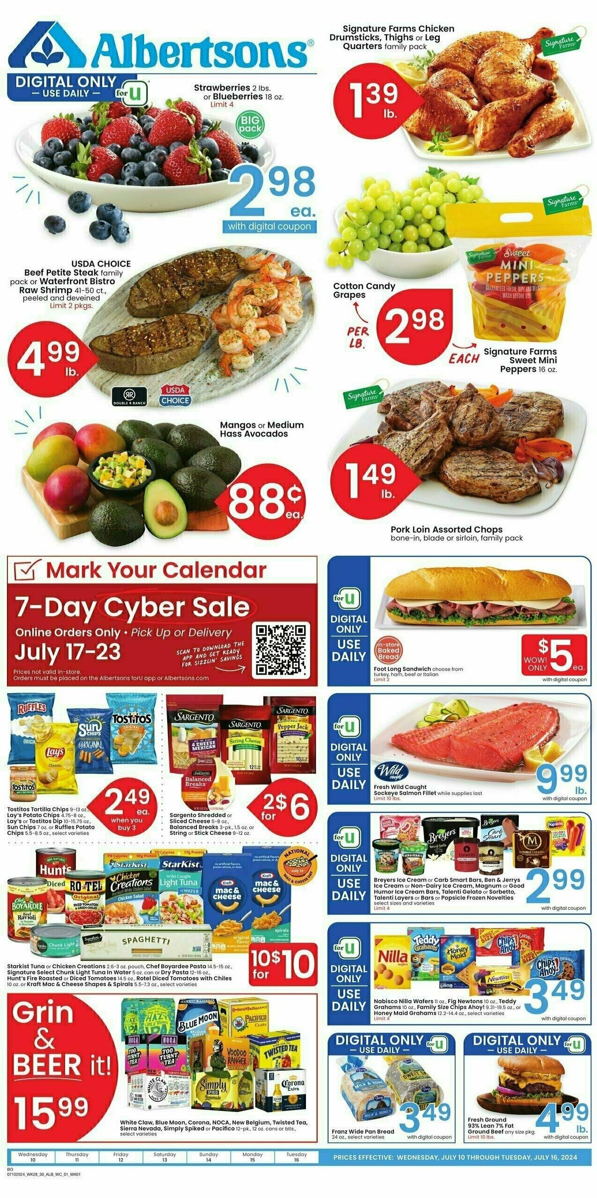 Albertsons Sales Ad July 10 – Albertsons Weekly Specials (1)