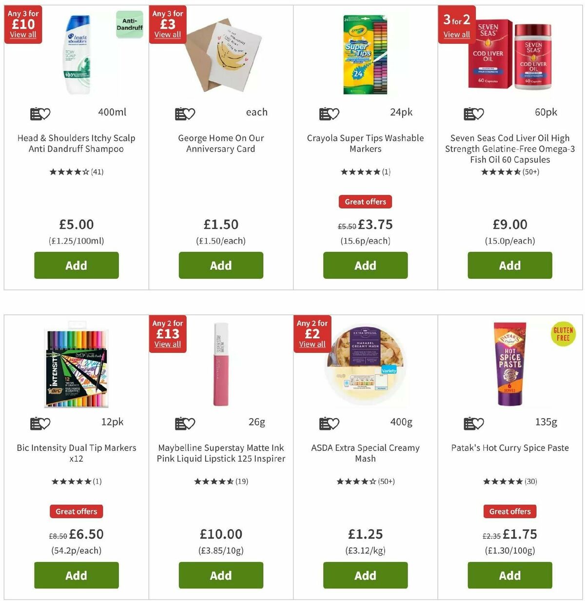 Asda offers this week (20)