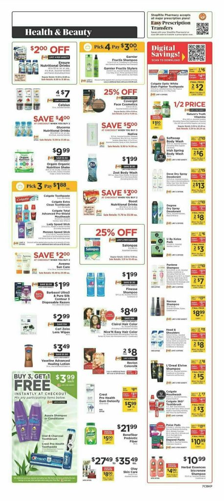 SHOPRITE SUPERMARKET CIRCULAR July 5 – ShopRite flyer 9 1