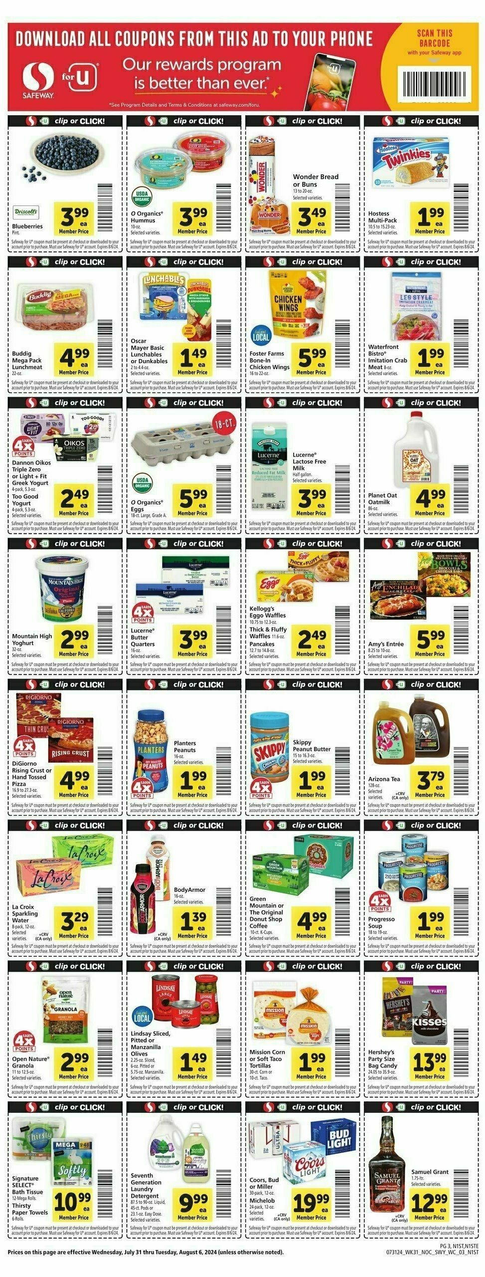 Safeway Sales Ad 1 August (3)