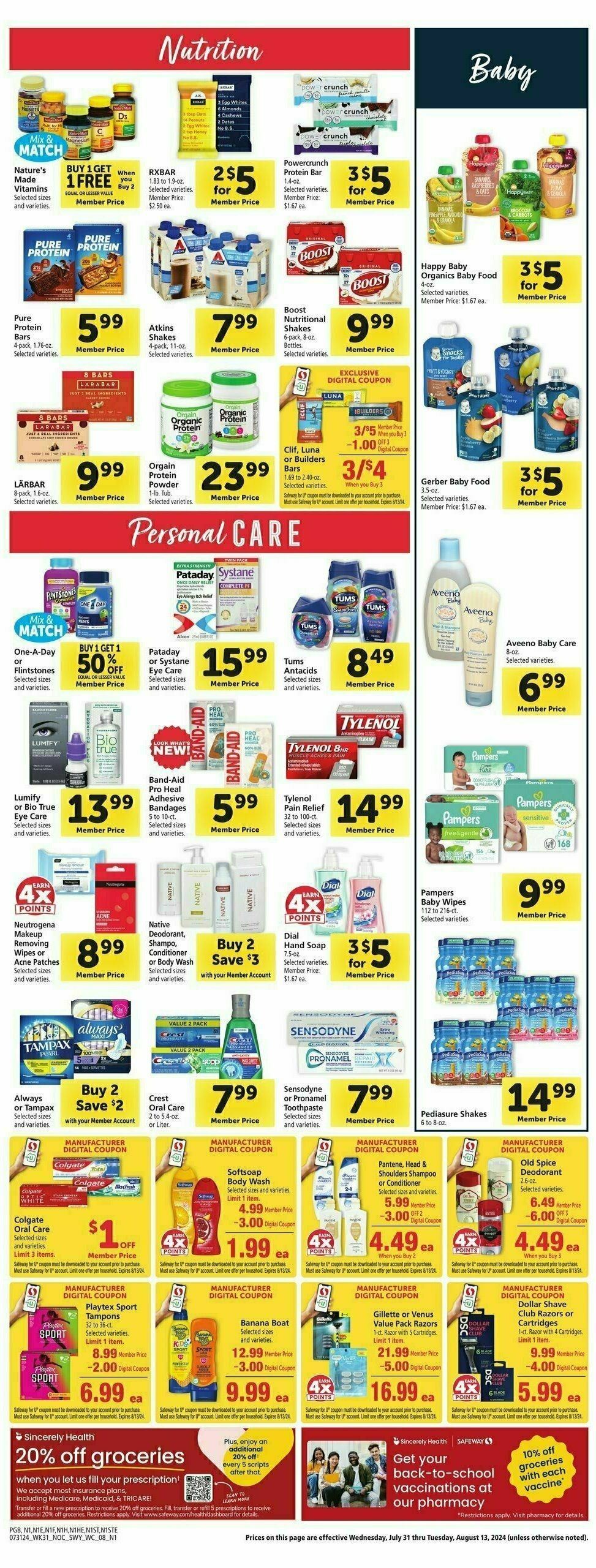 Safeway Sales Ad 1 August (8)