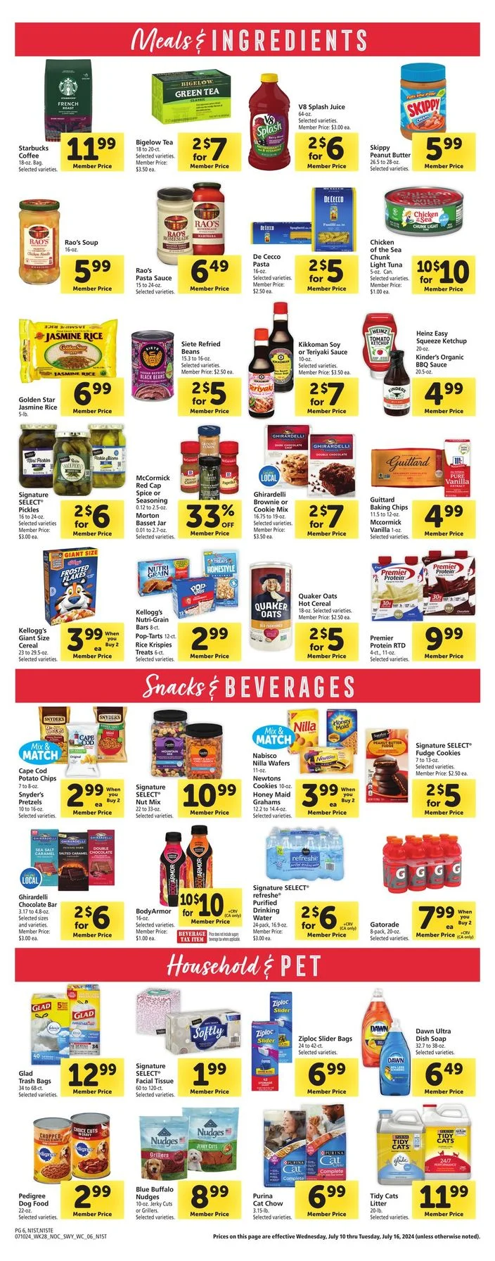 Safeway Sales Ad July 10 – Safeway Weekly Ad (2)