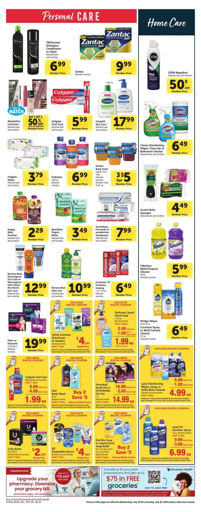 Safeway Sales Ad July 10 – Safeway Weekly Ad (6)