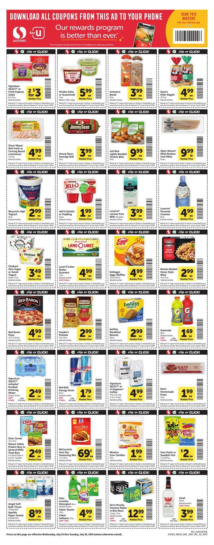 Safeway Sales Ad July 24 (3)