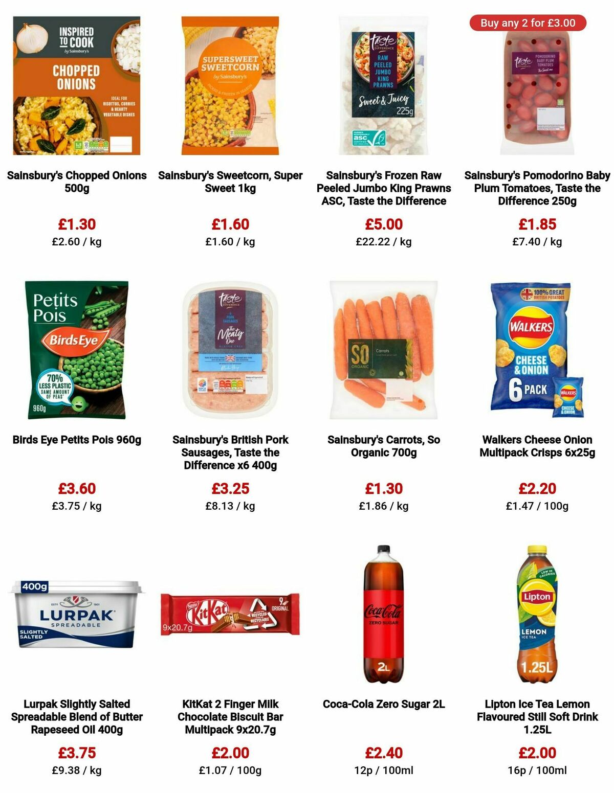 Sainsbury’s deals 25 August – Sainsbury’s offers (3)