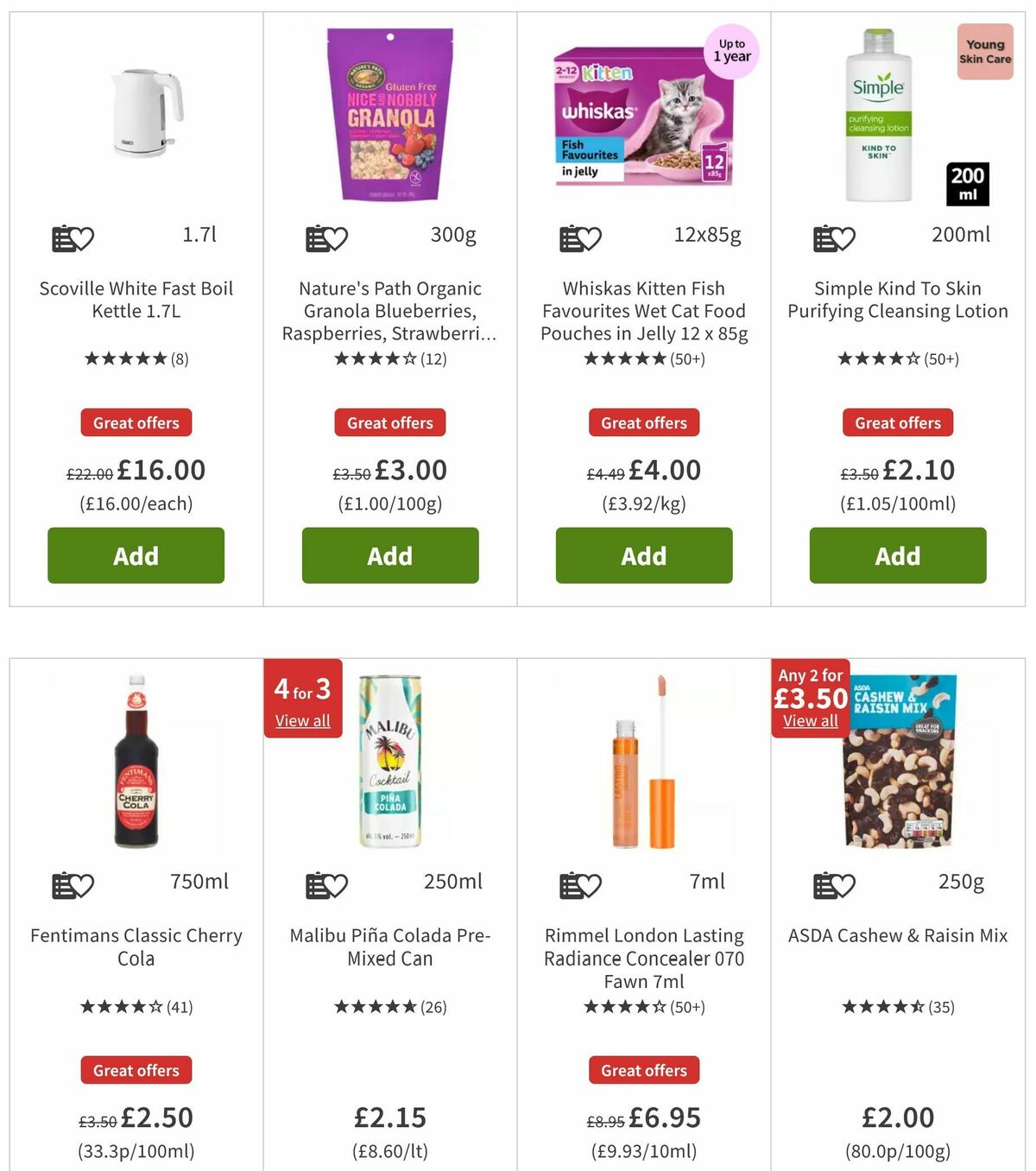 Asda offers this week August (10)