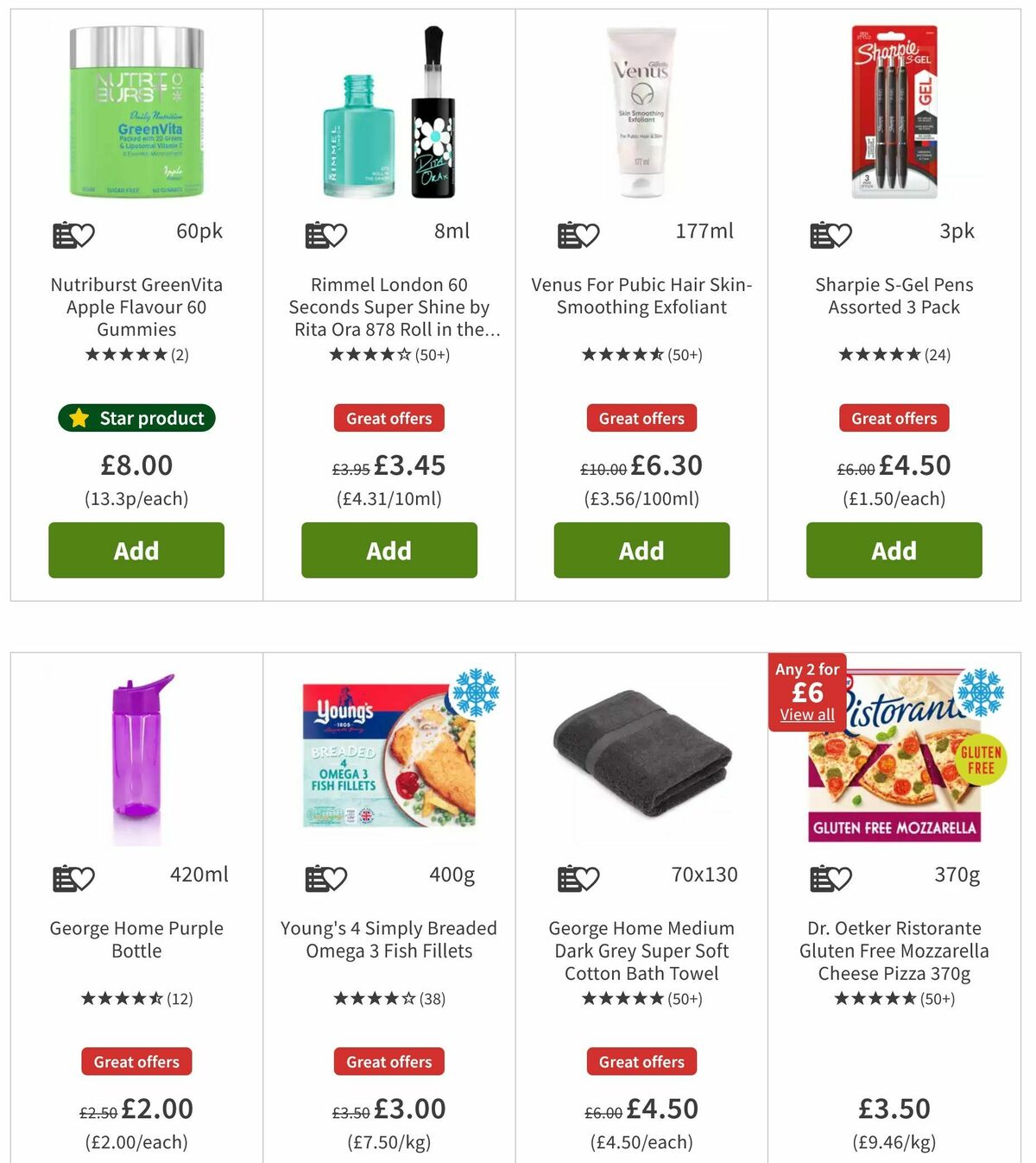 Asda offers this week August (12)