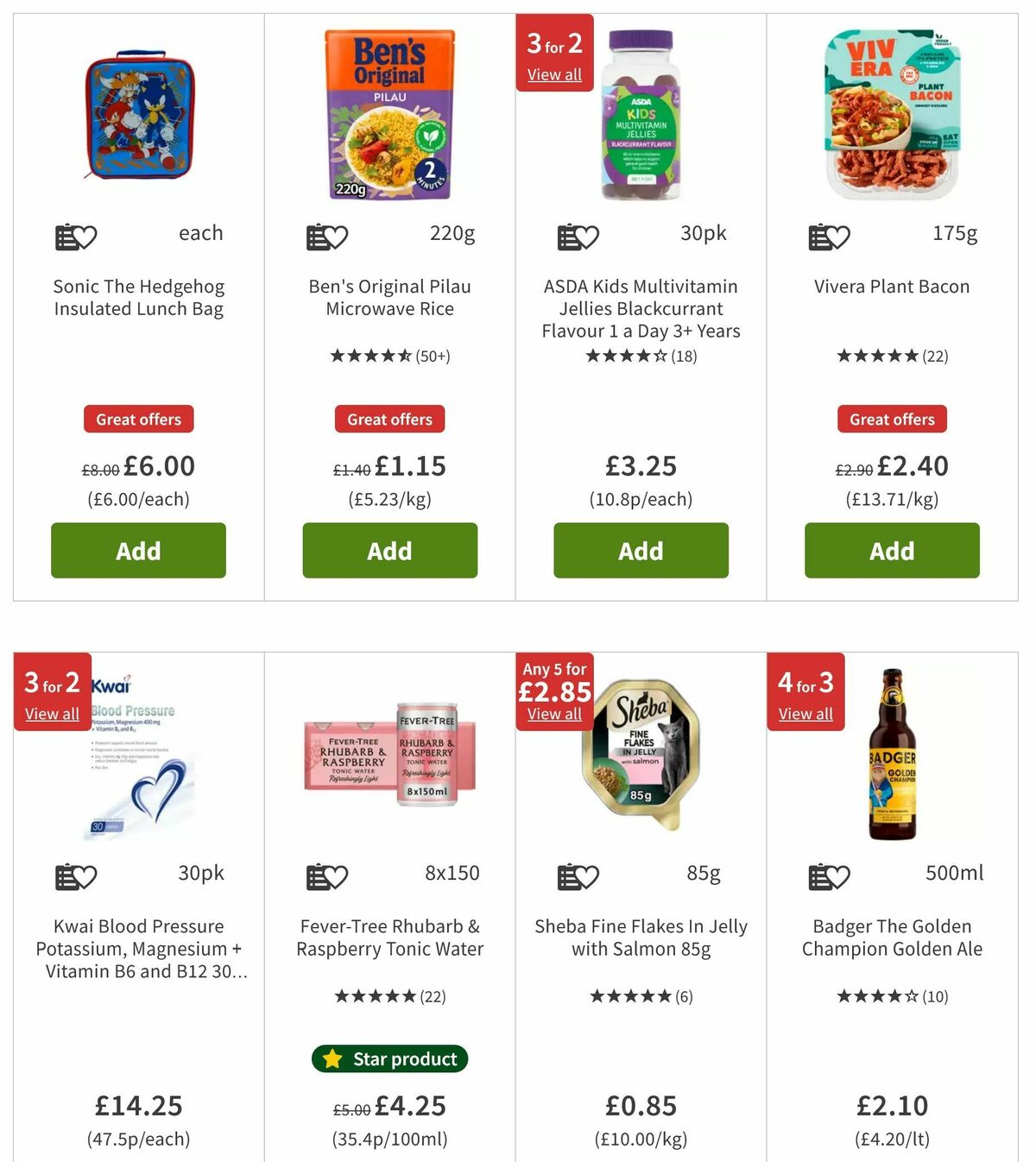 Asda offers this week August (14)