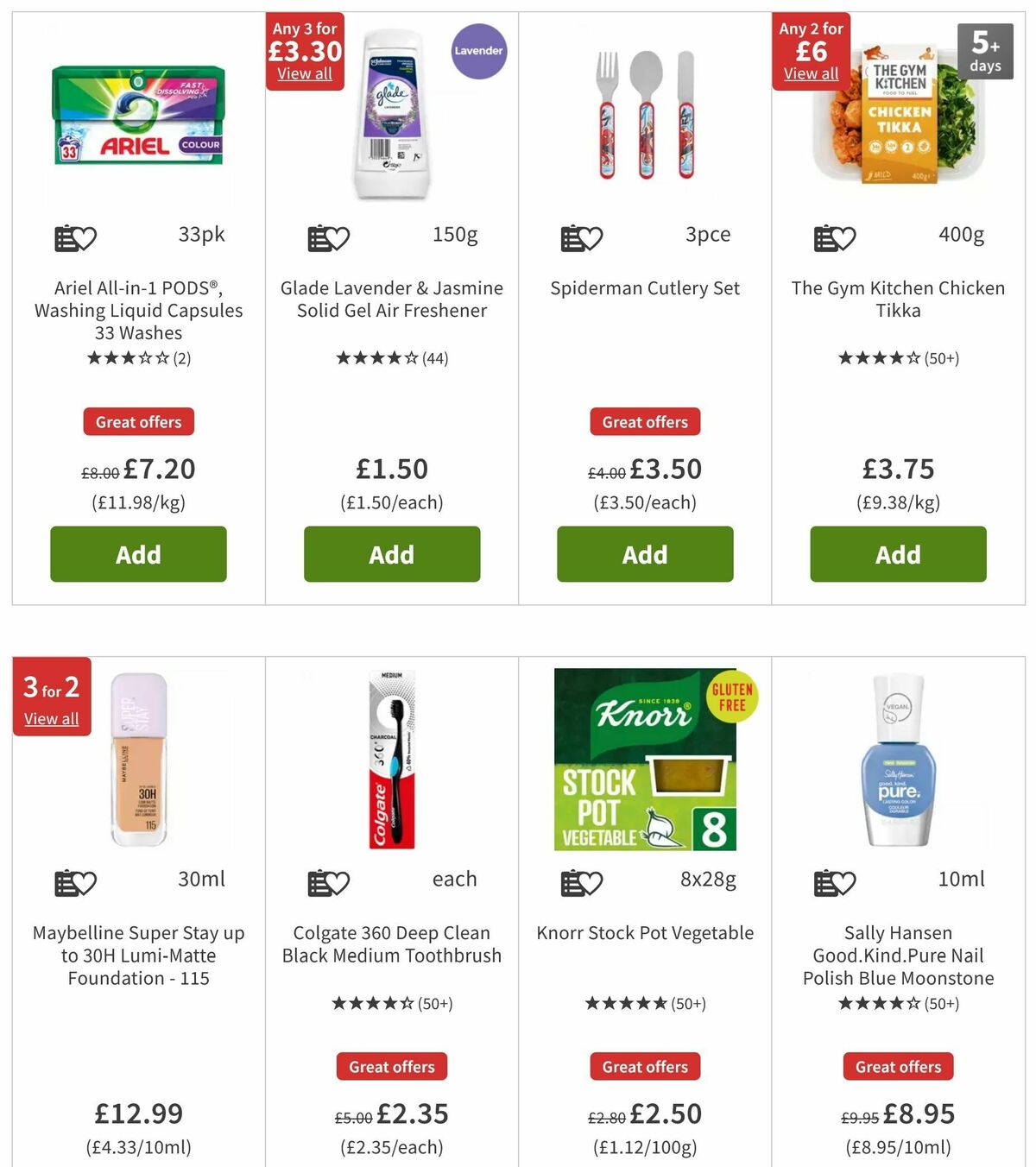 Asda offers this week August (15)