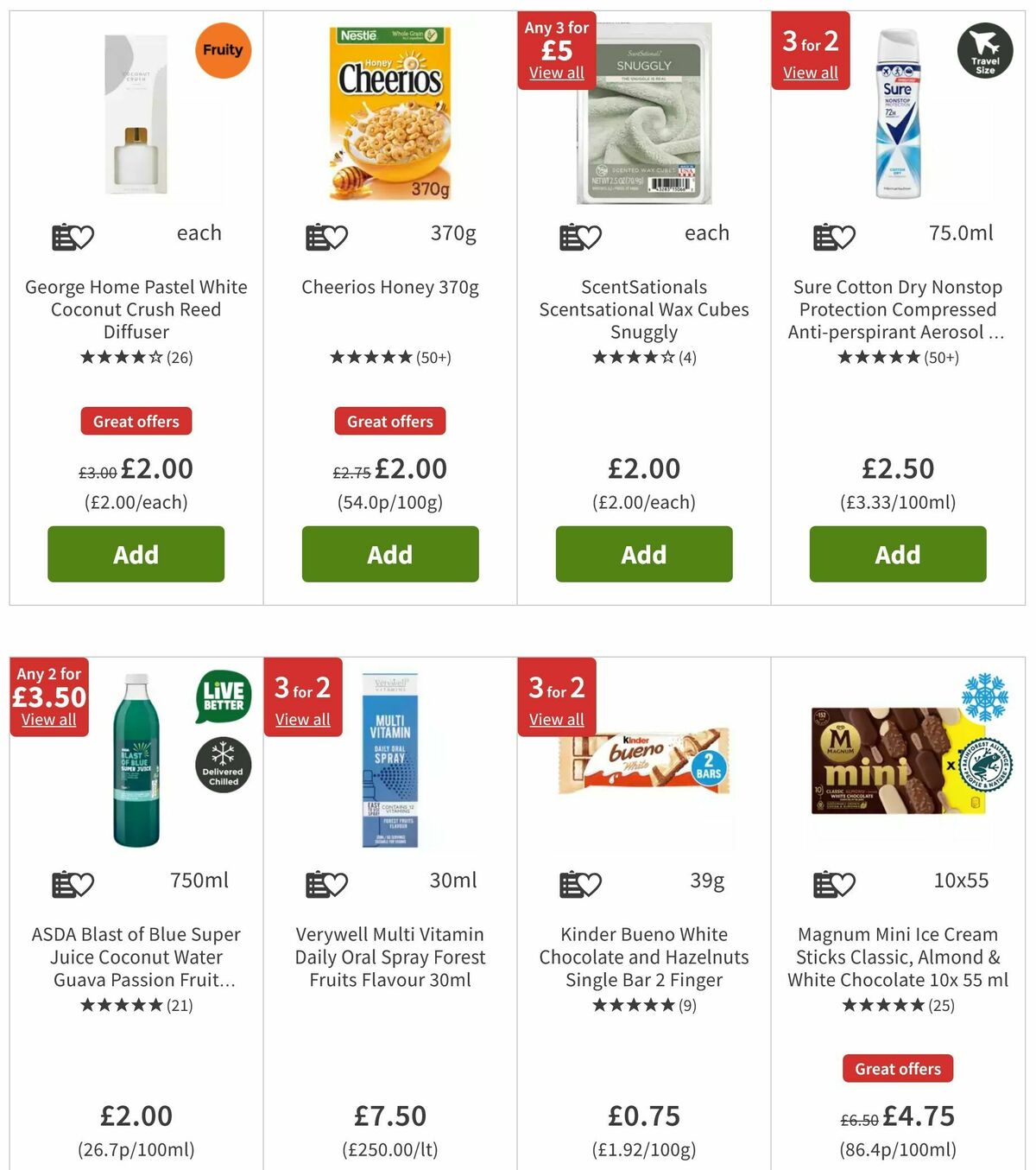 Asda offers this week August (5)