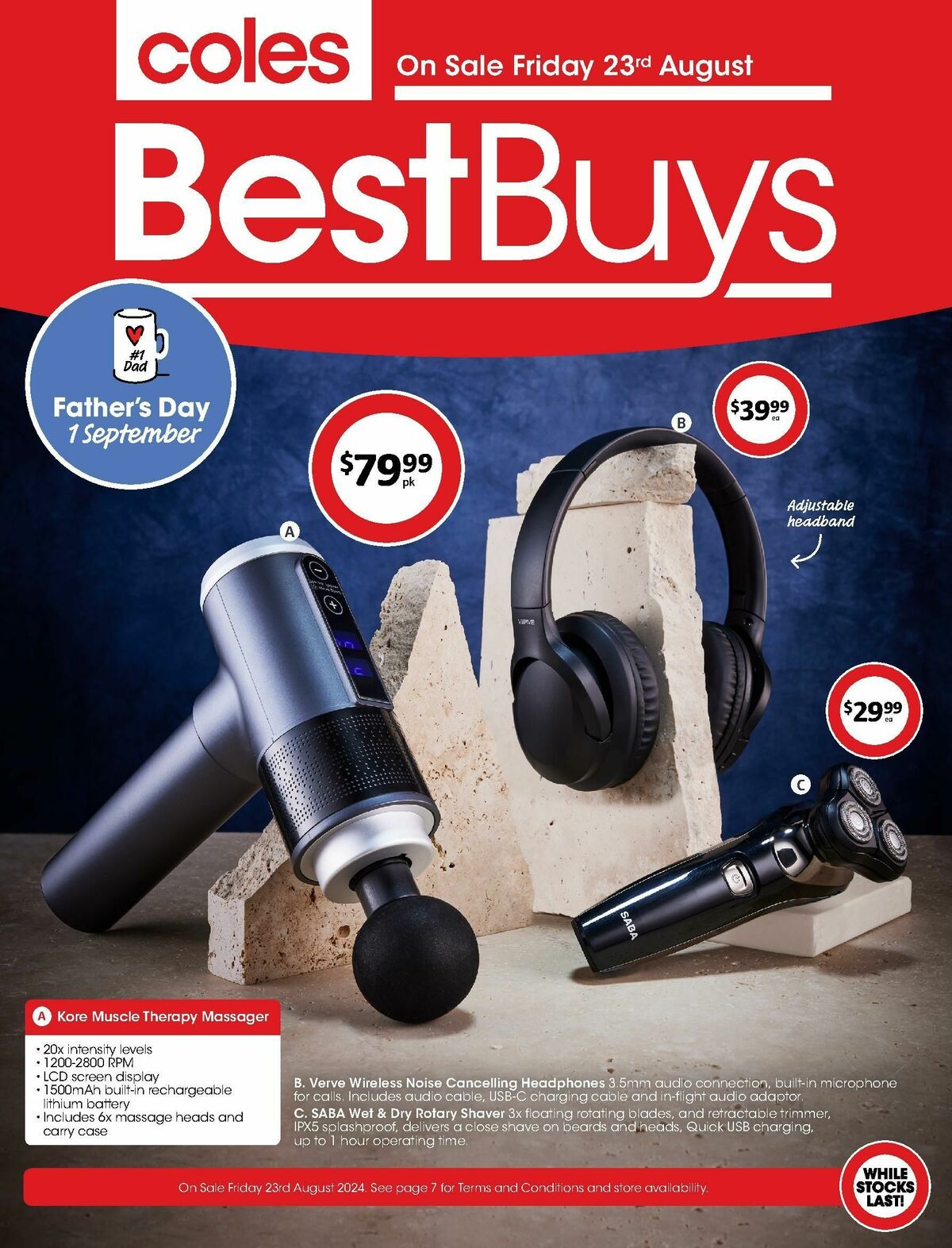 Coles Australia catalogue 23 August – Father's Day (1)