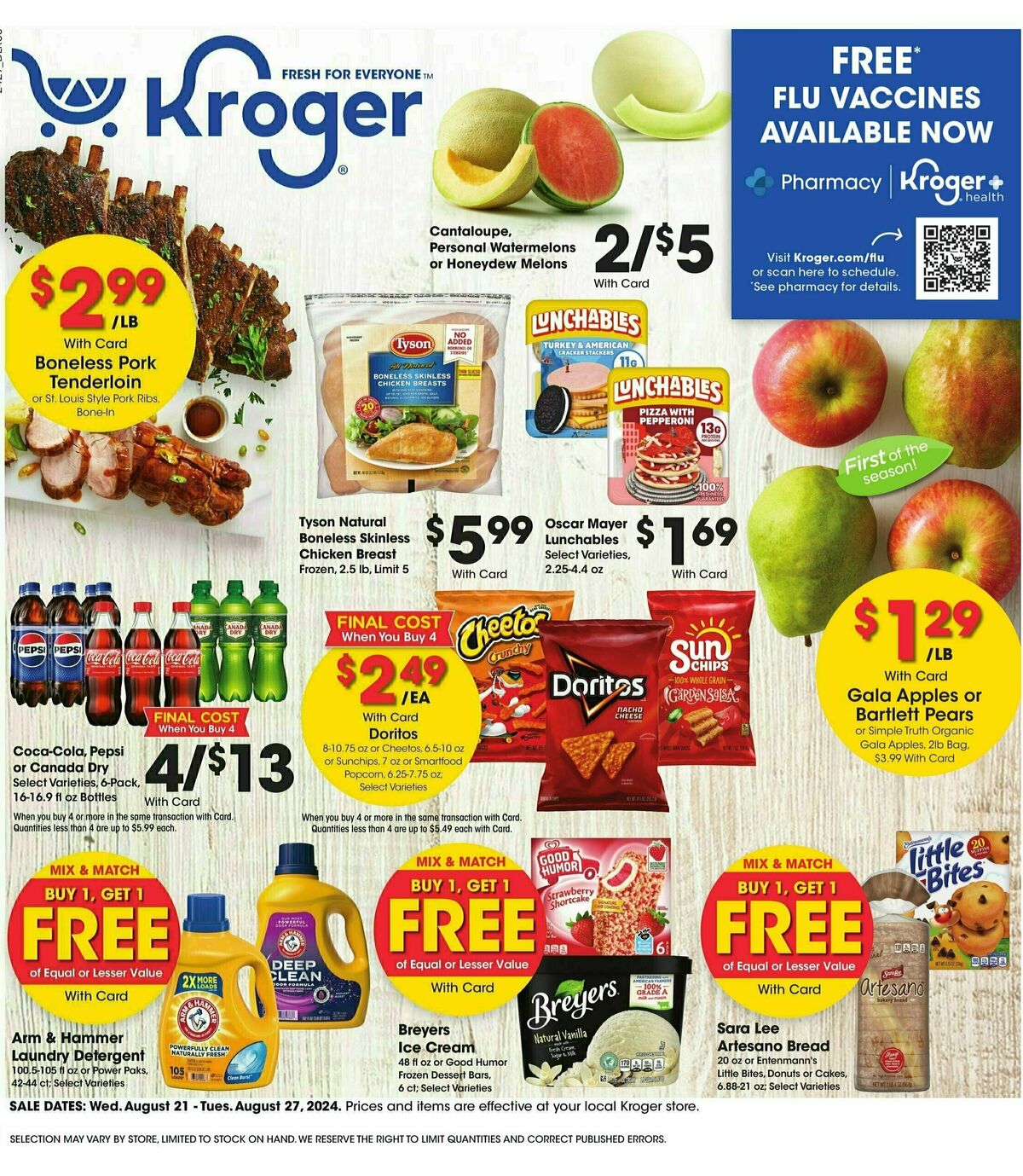 Kroger Sales Ad August 21 (1)