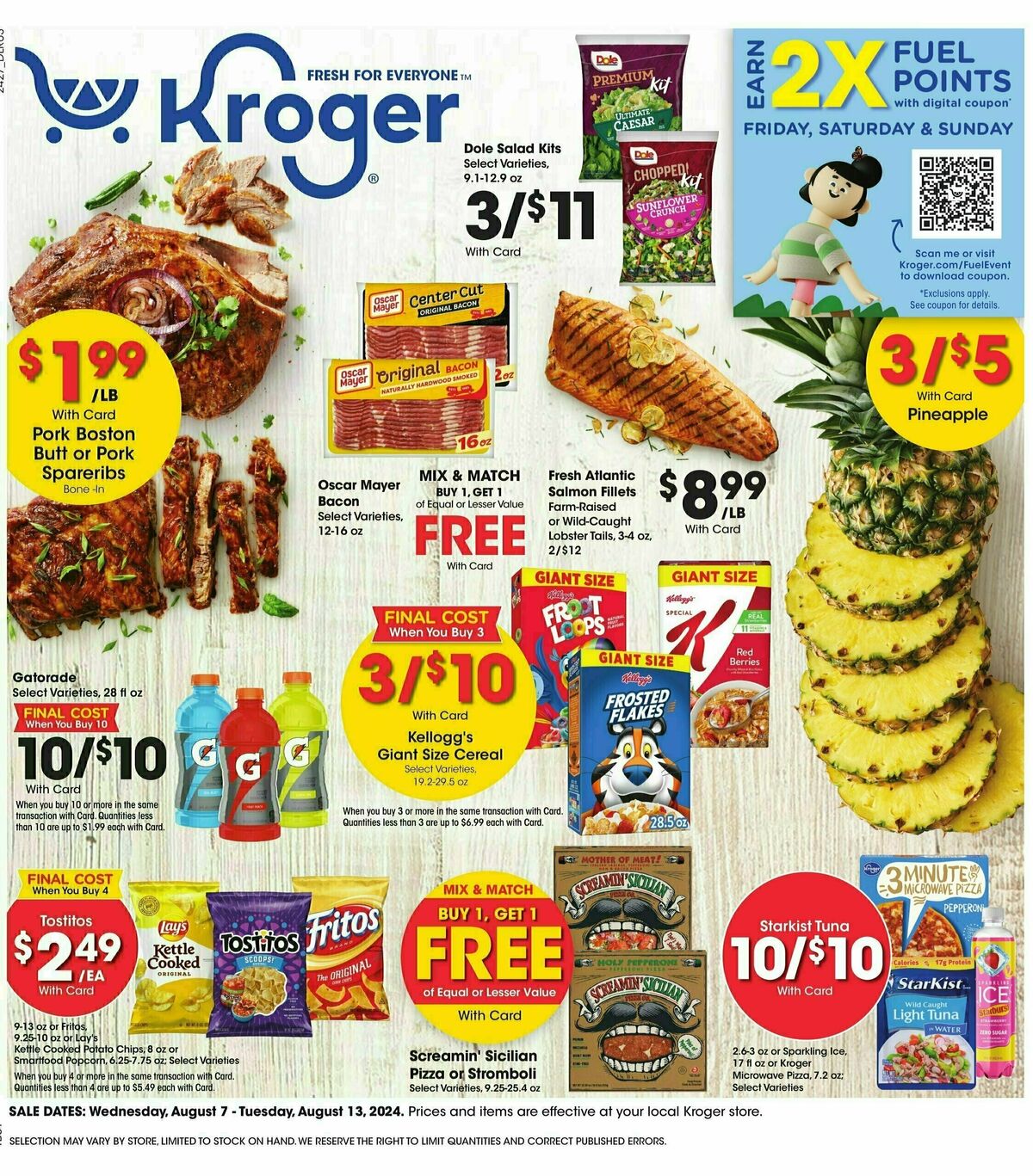 Kroger Sales Ad August 7 (1)