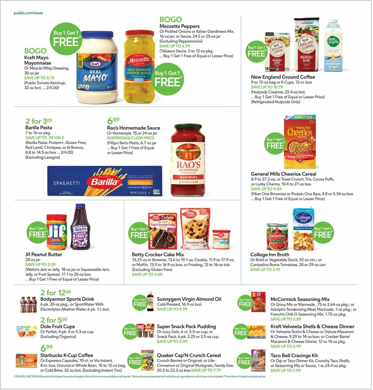 Publix Weekly Flyer August (10)