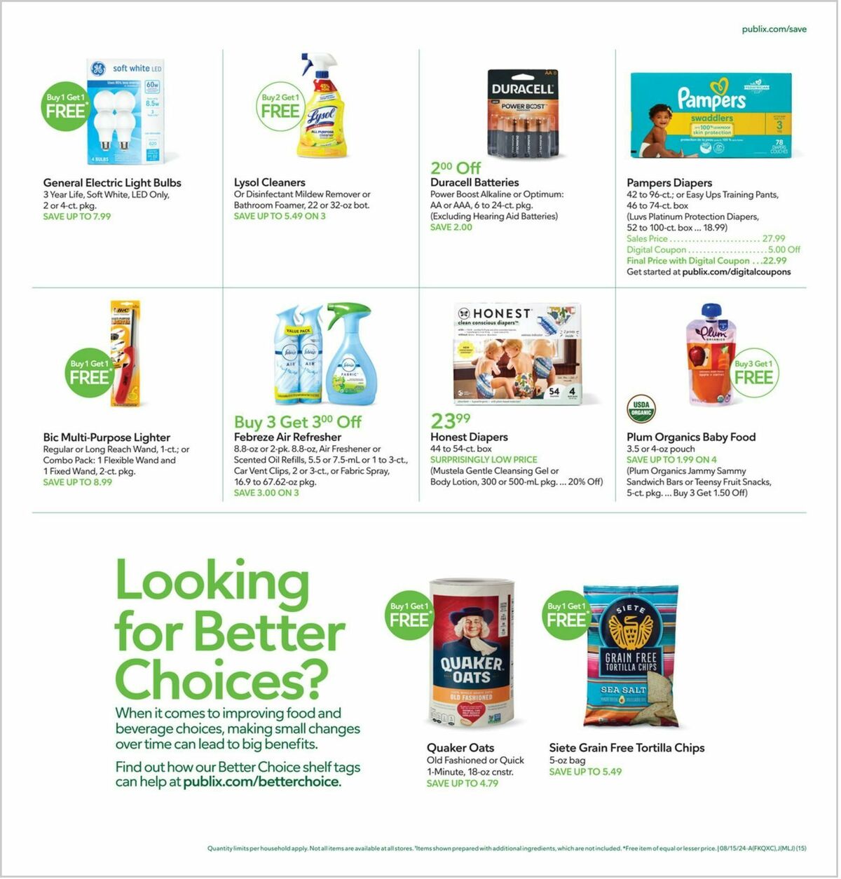 Publix Weekly Flyer August (15)