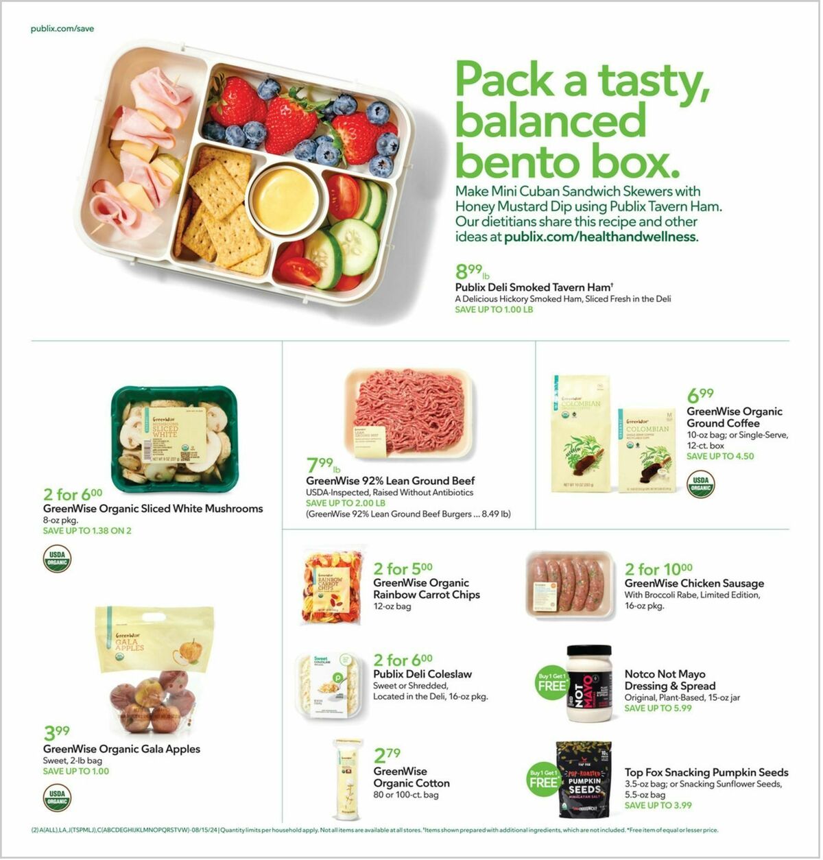 Publix Weekly Flyer August (2)