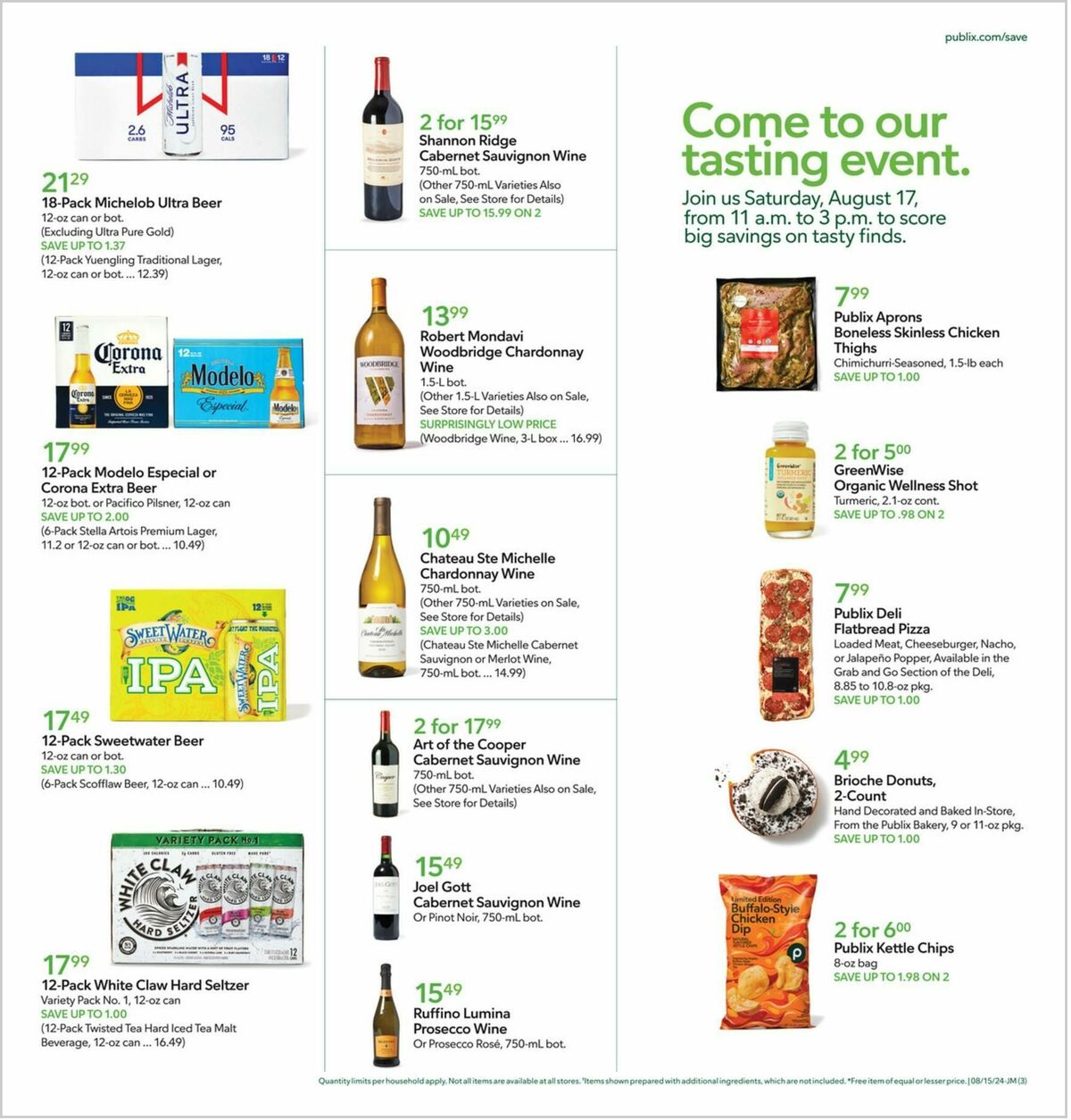 Publix Weekly Flyer August (3)