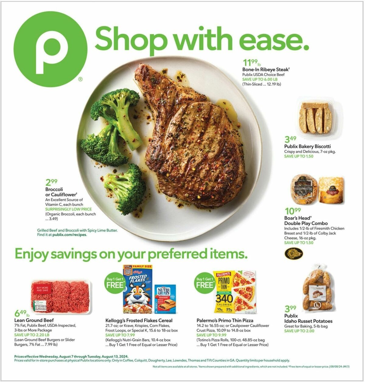 Publix Weekly Flyer August 7 (1)