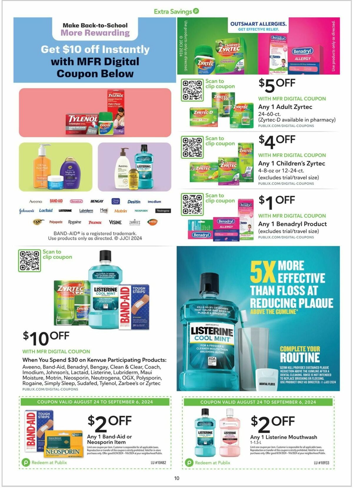 Publix Weekly Flyer Extra Savings August 28 – Publix sale ad (10)