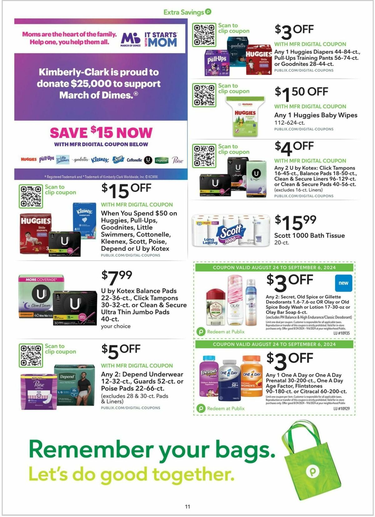 Publix Weekly Flyer Extra Savings August 28 – Publix sale ad (11)