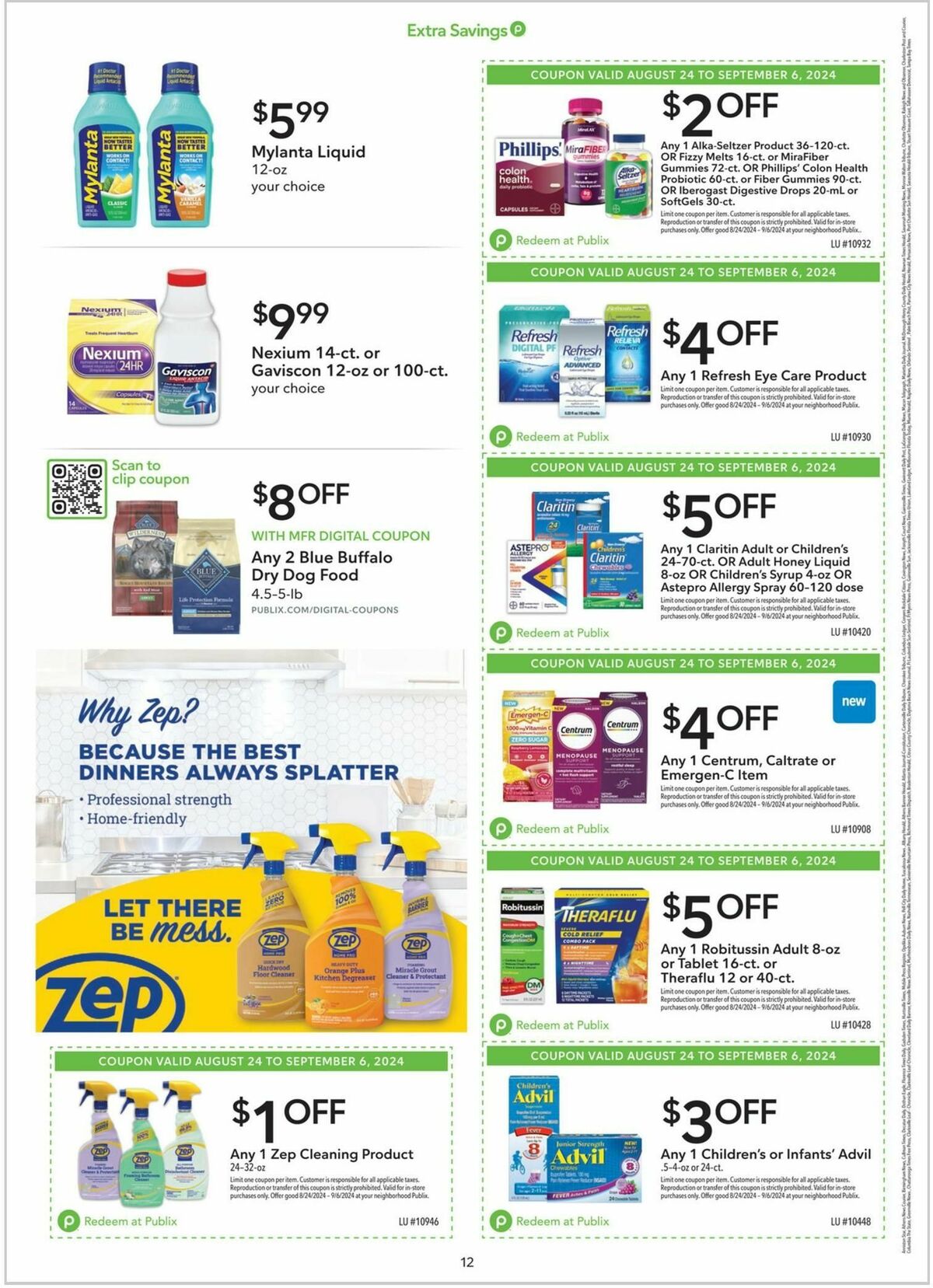 Publix Weekly Flyer Extra Savings August 28 – Publix sale ad (12)