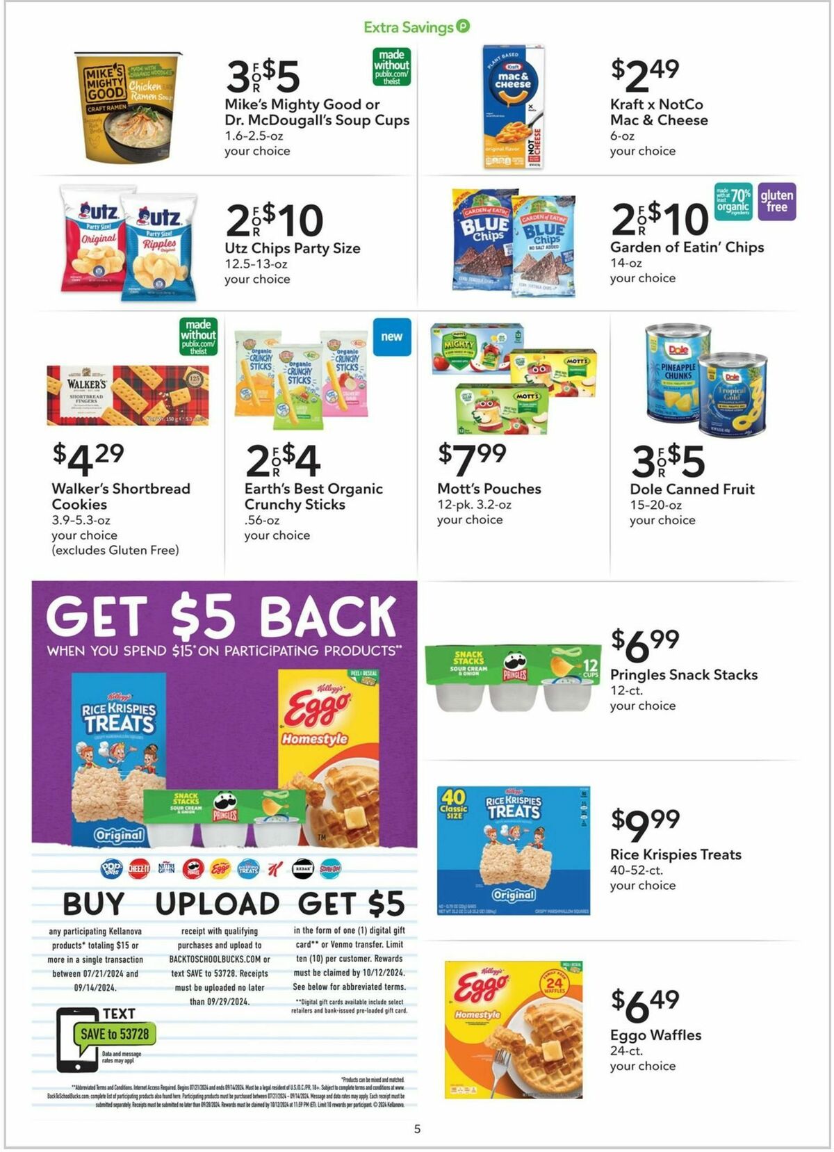 Publix Weekly Flyer Extra Savings August 28 – Publix sale ad (5)