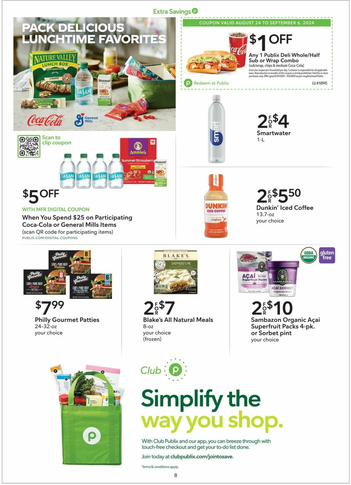 Publix Weekly Flyer Extra Savings August 28 – Publix sale ad (8)