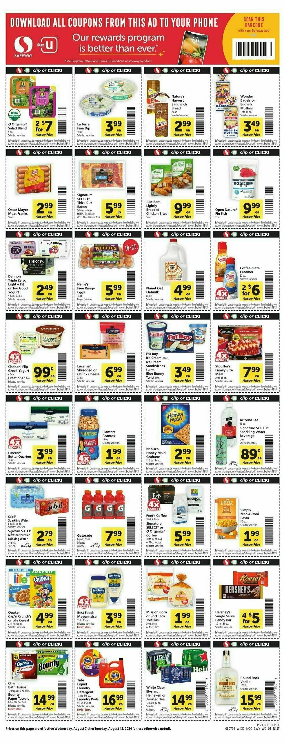 Safeway Sales Ad August (10)