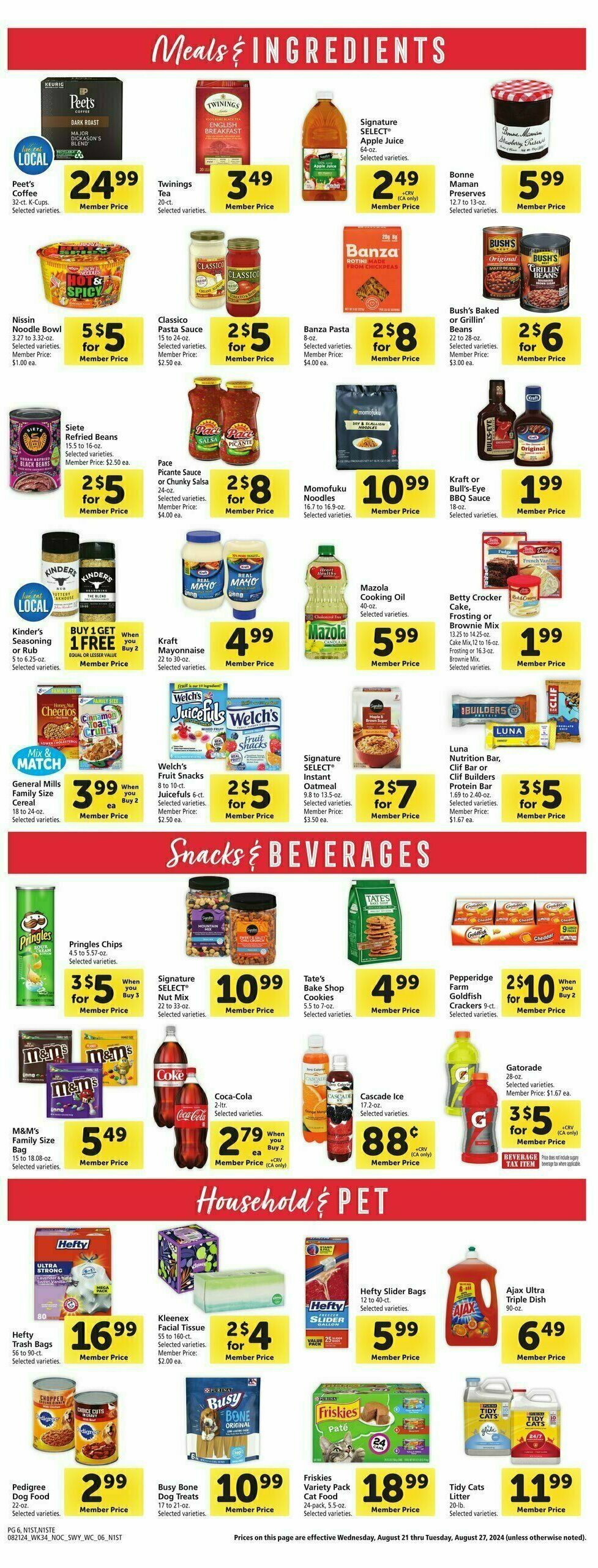 Safeway Sales Ad August 21 (6)