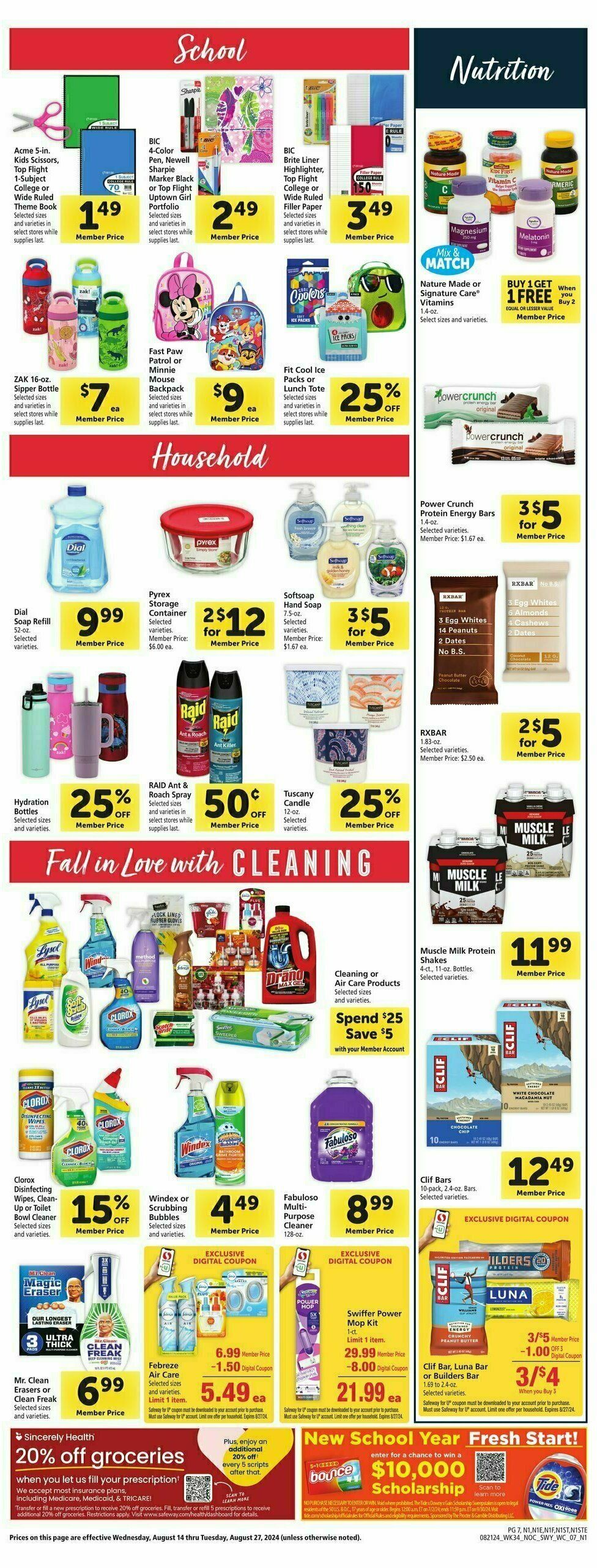 Safeway Sales Ad August 21 (7)