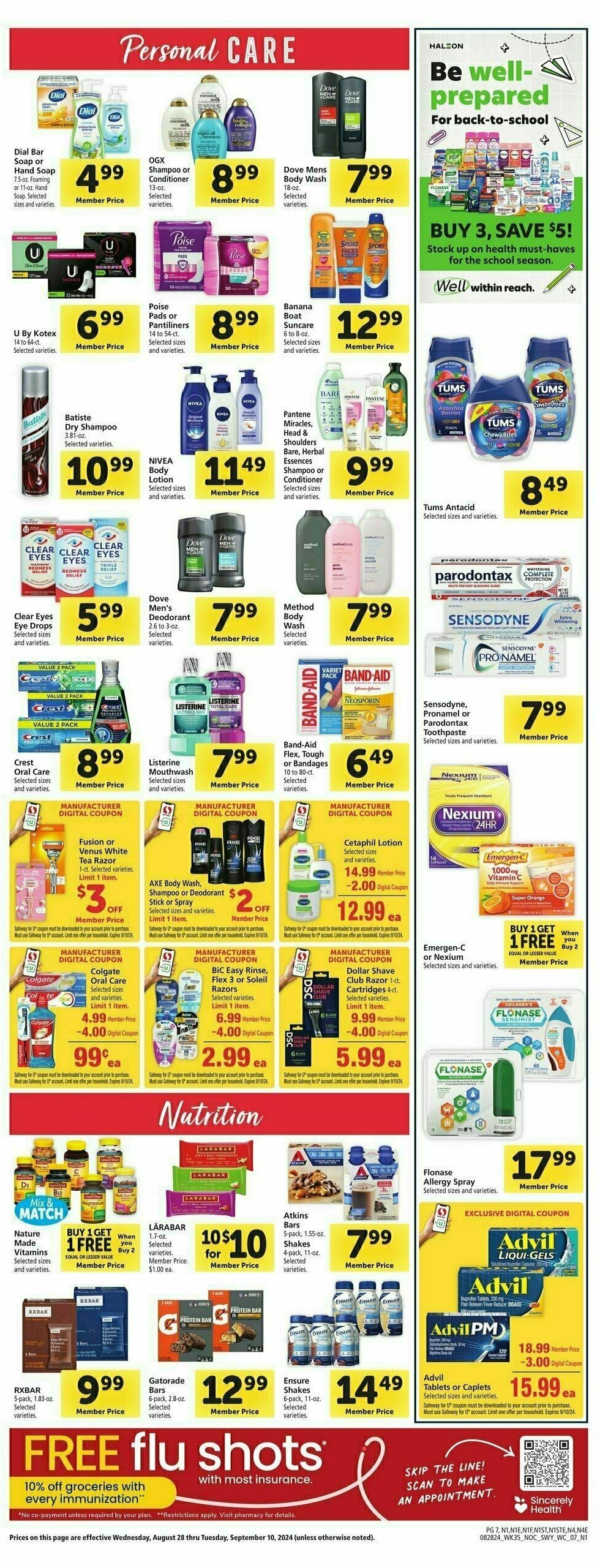 Safeway Sales Ad August 28 (7)