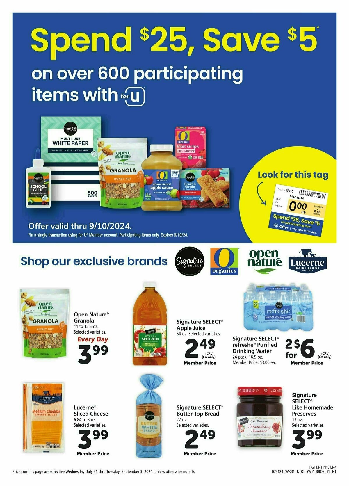 Safeway Sales Ad July 31 September 3 Big Book of Savings (11)