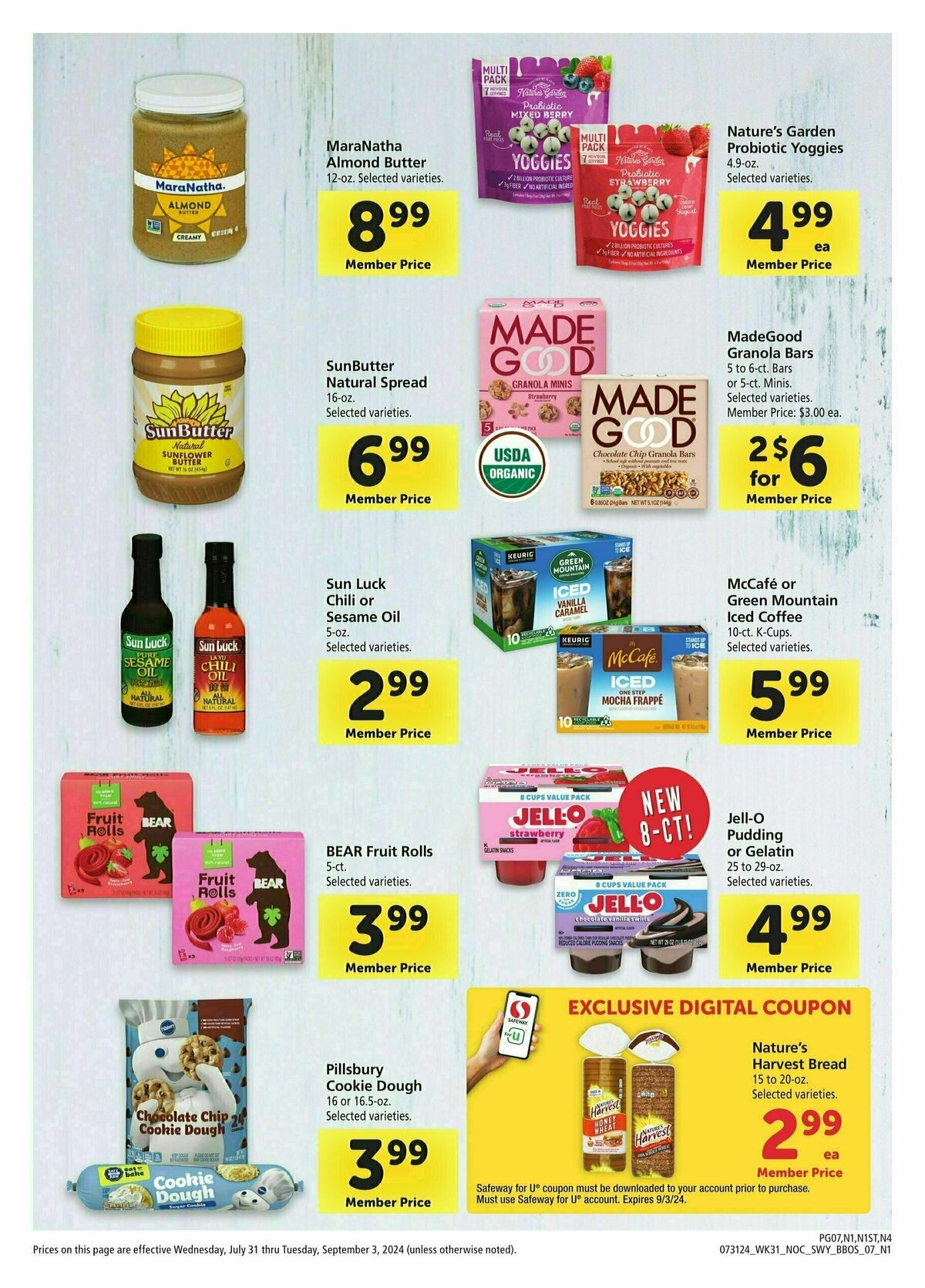 Safeway Sales Ad July 31 September 3 Big Book of Savings (7)