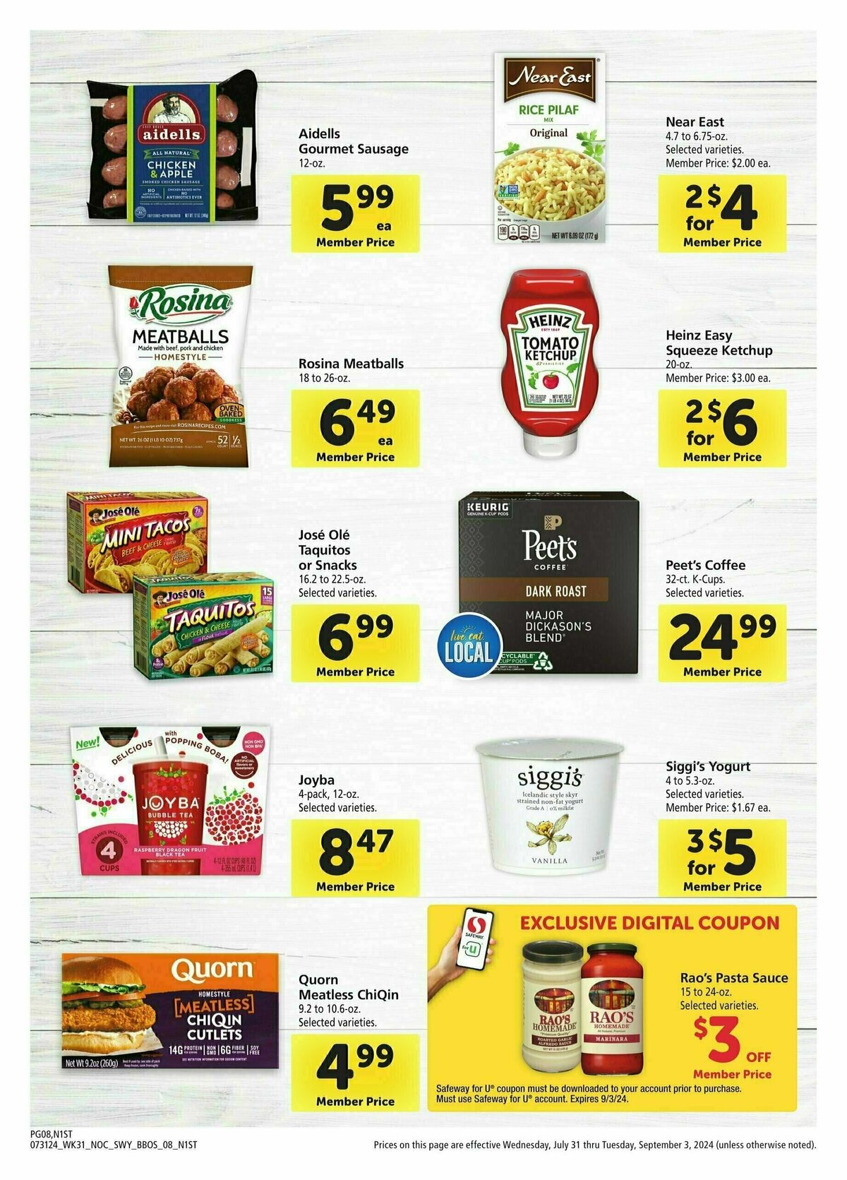 Safeway Sales Ad July 31 September 3 Big Book of Savings (8)