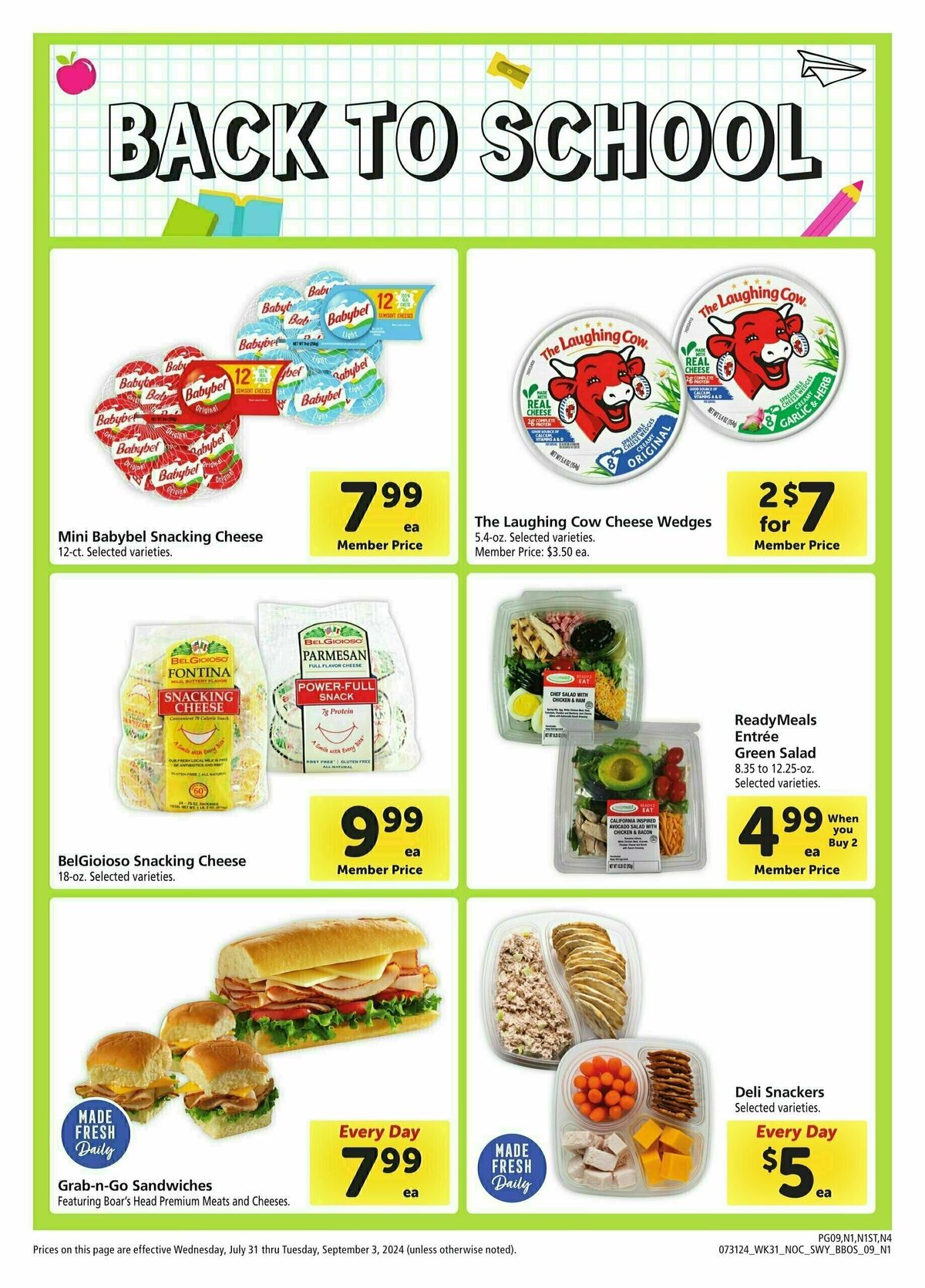 Safeway Sales Ad July 31 September 3 Big Book of Savings (9)