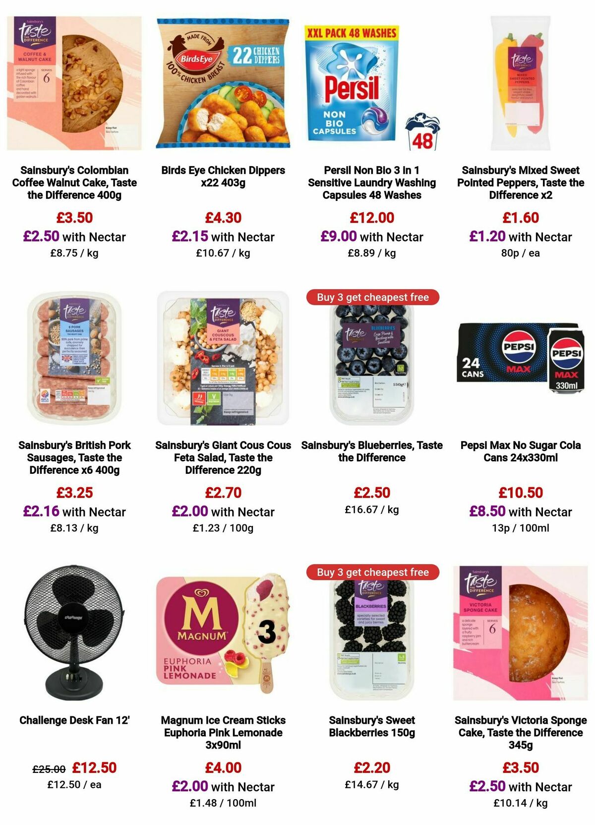 Sainsbury’s deals 26 July – Sainsbury’s offers (3)