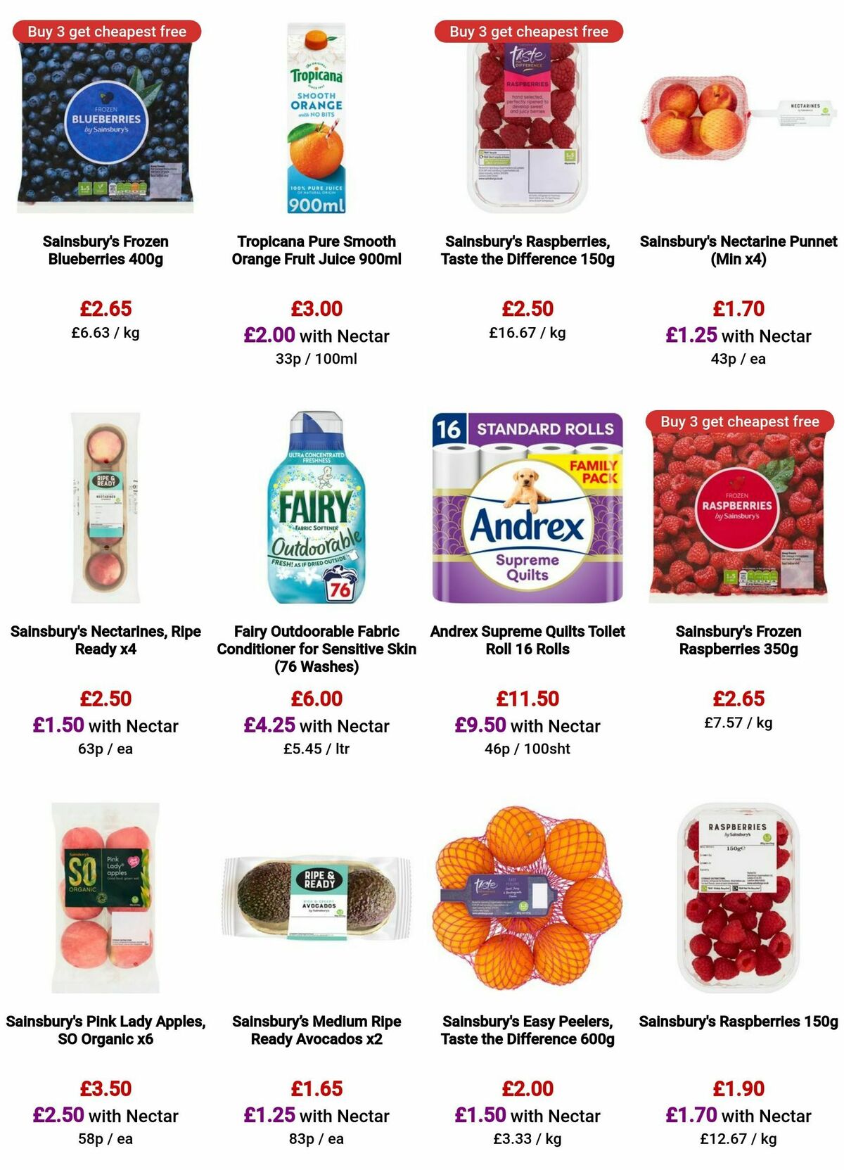 Sainsbury’s deals 26 July – Sainsbury’s offers (6)