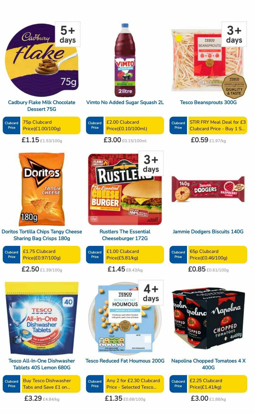 Tesco special offers this week August (13)