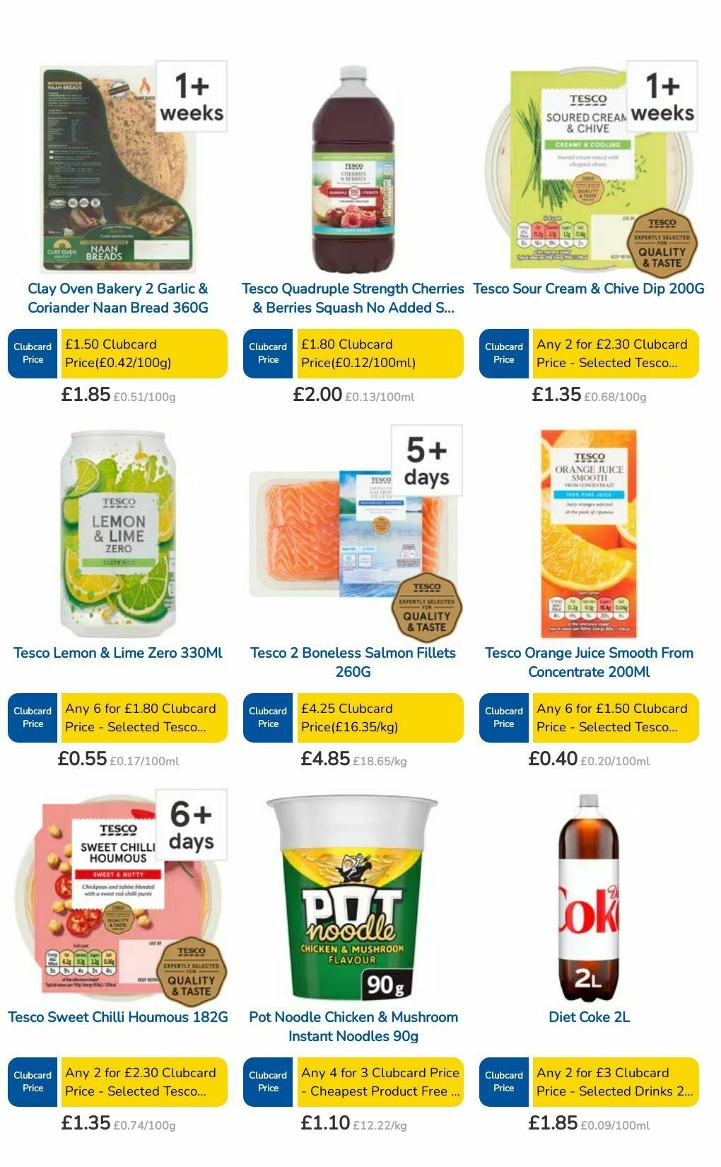 Tesco special offers this week August (17)