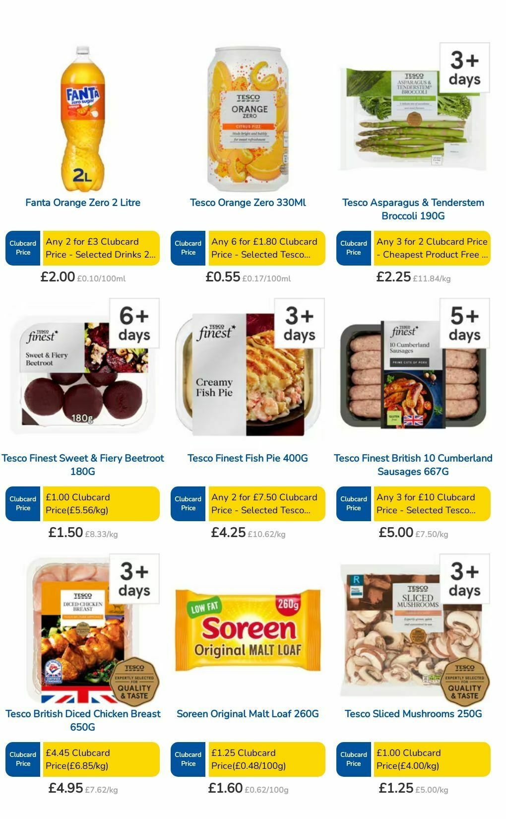 Tesco special offers this week August  (21)