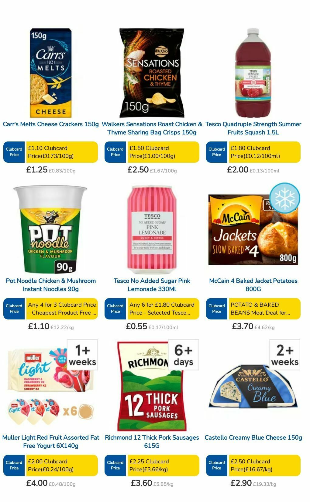 Tesco special offers this week August  (25)