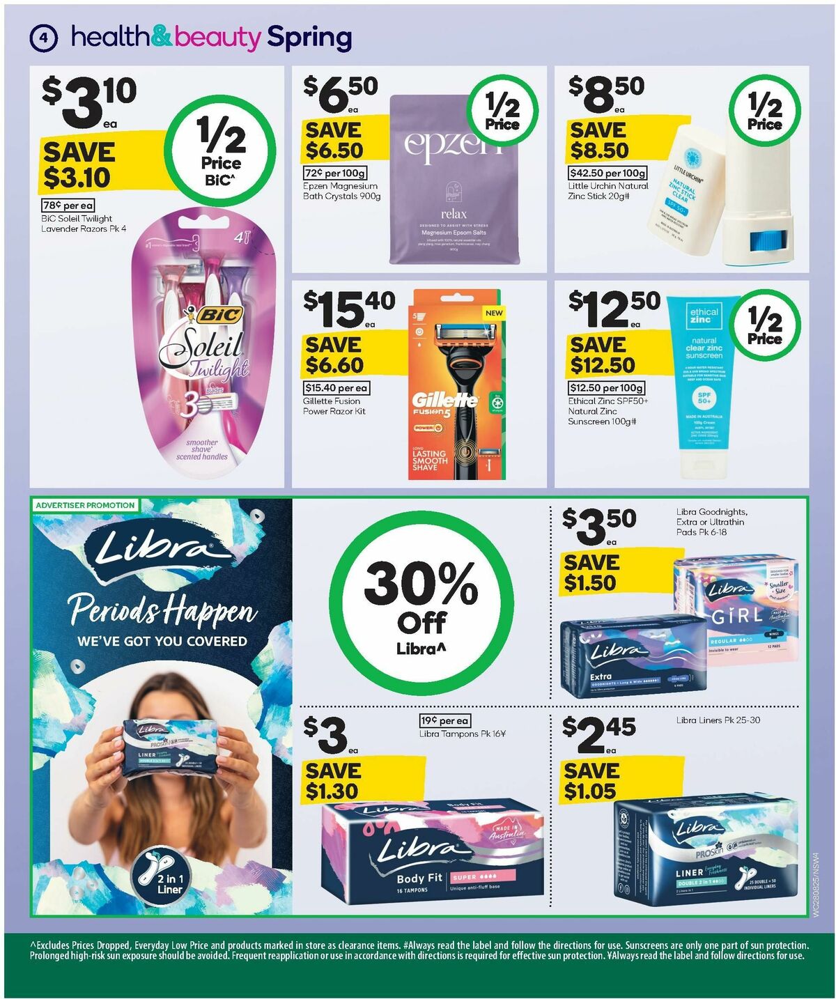 Woolworths catalogue this week 28 August Spring Health & Beauty (5)