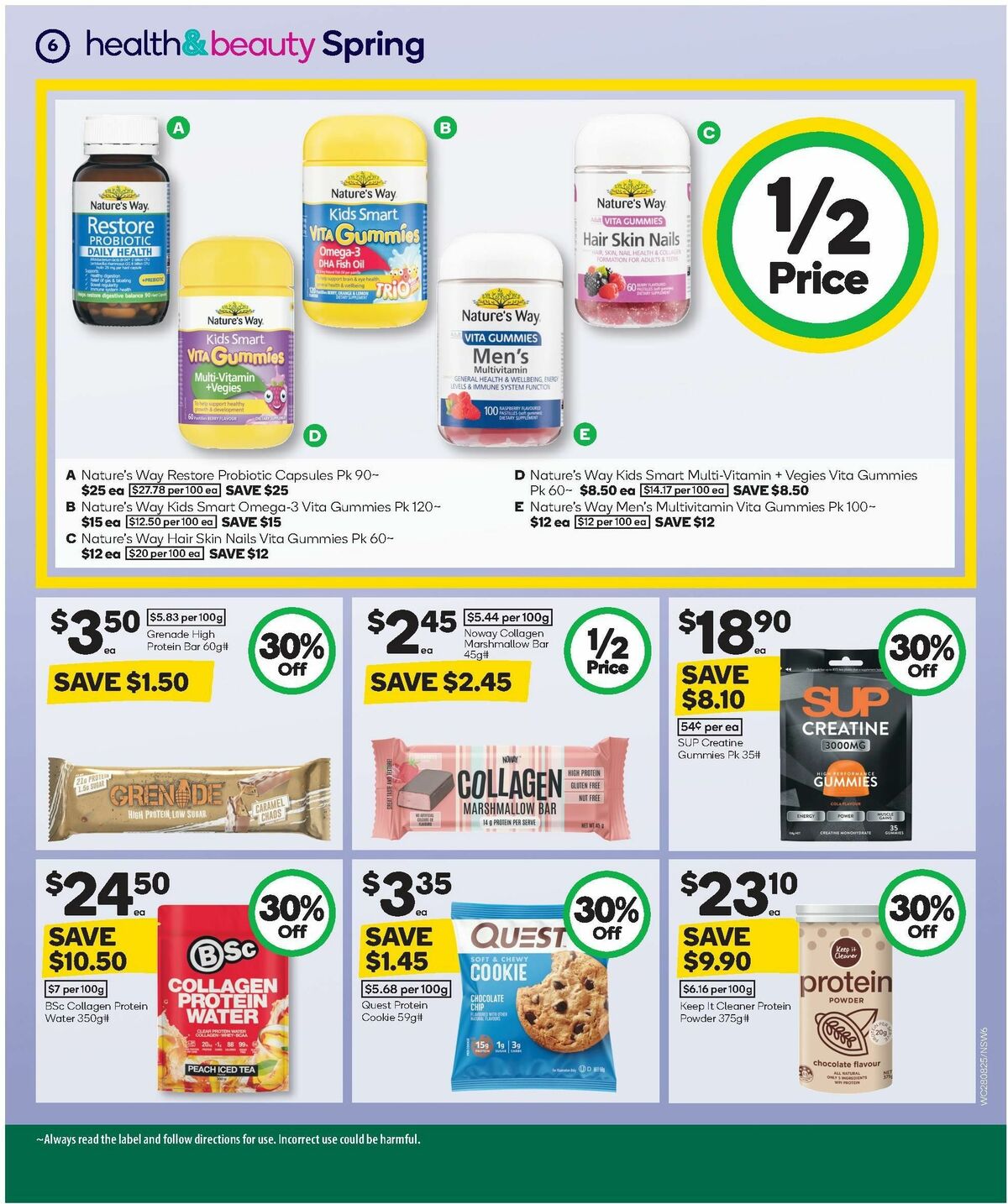 Woolworths catalogue this week 28 August Spring Health & Beauty (7)