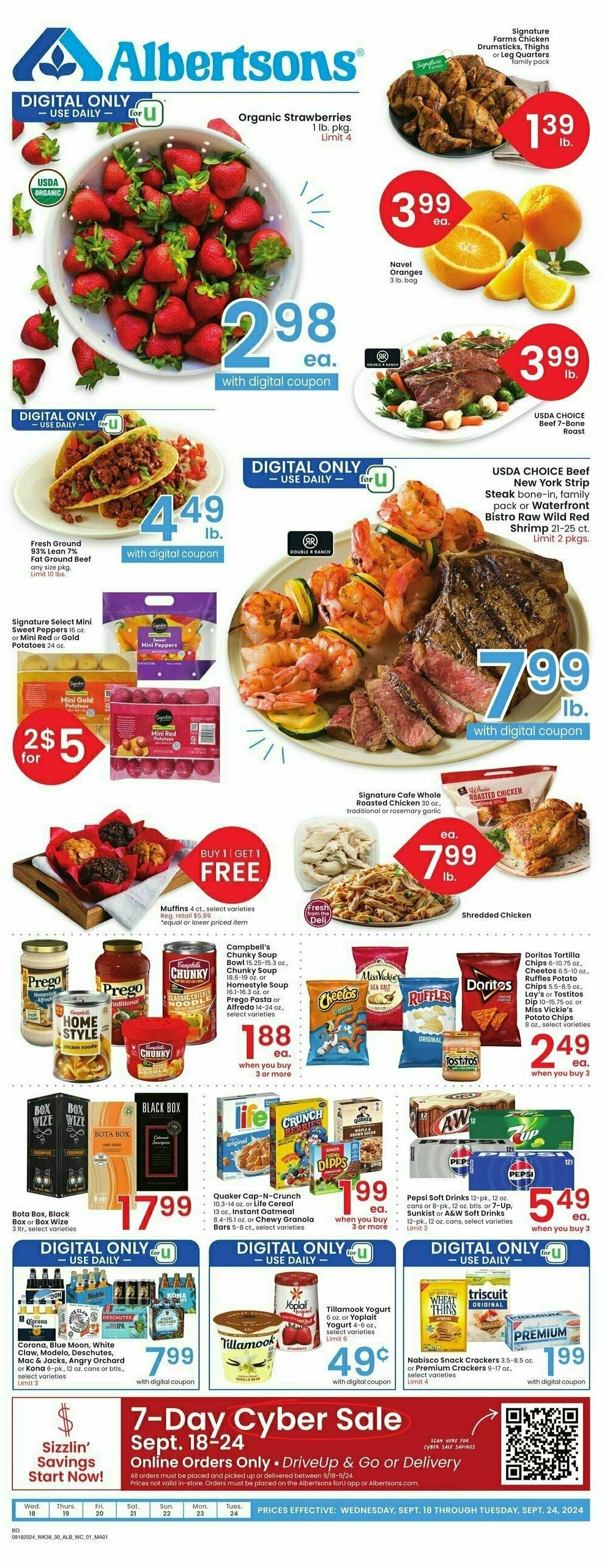 Albertsons Sales Ad September 18 – Albertsons weekly ad (1)