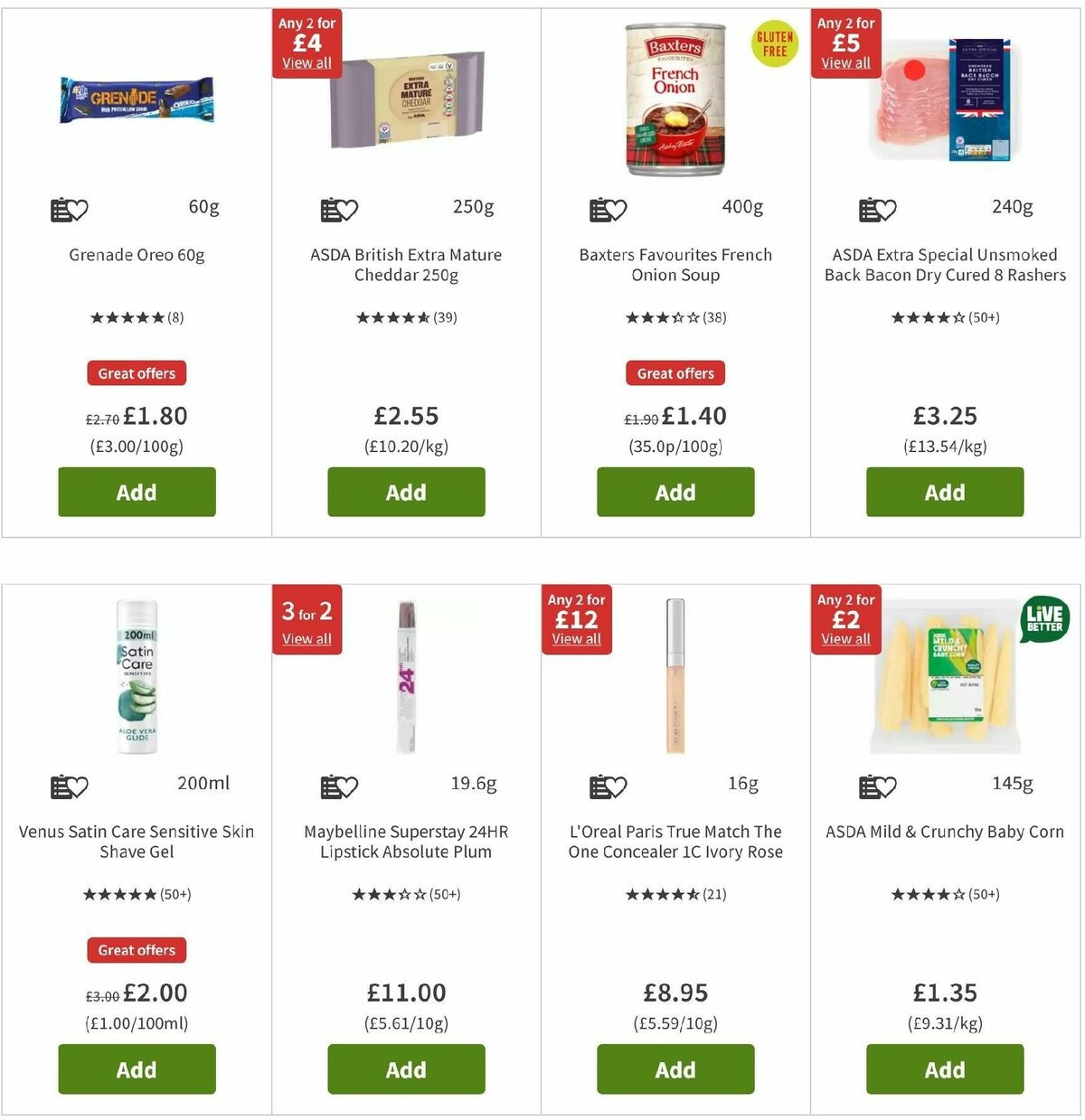 Asda offers this week 13 September – Asda deals this week (20)