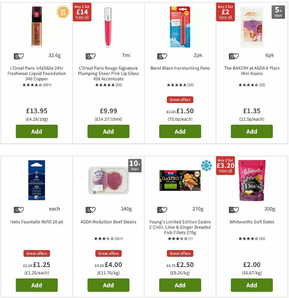 Asda offers this week 6 September Asda deals this week (10)