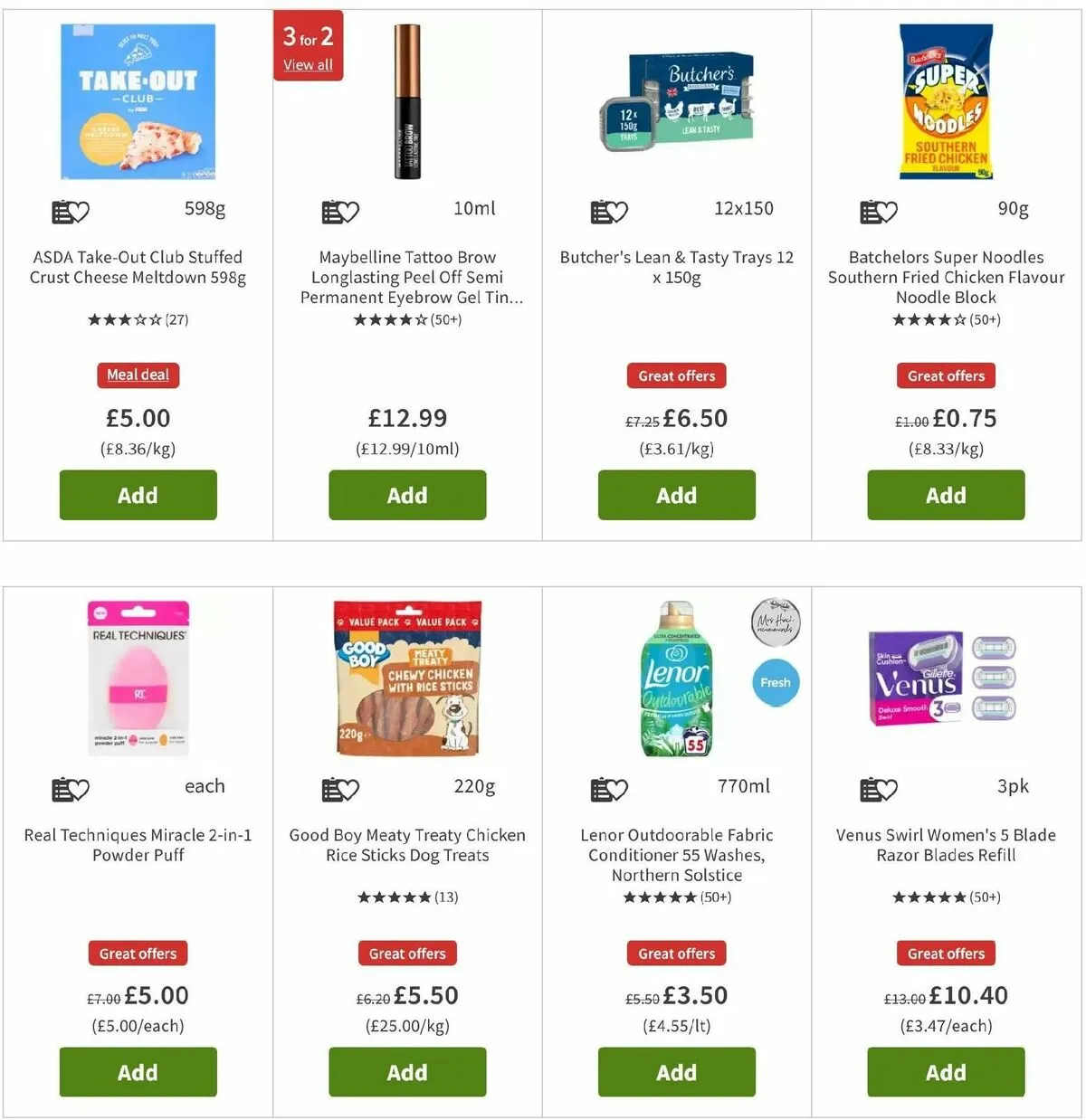 Asda offers this week 6 September Asda deals this week (11)